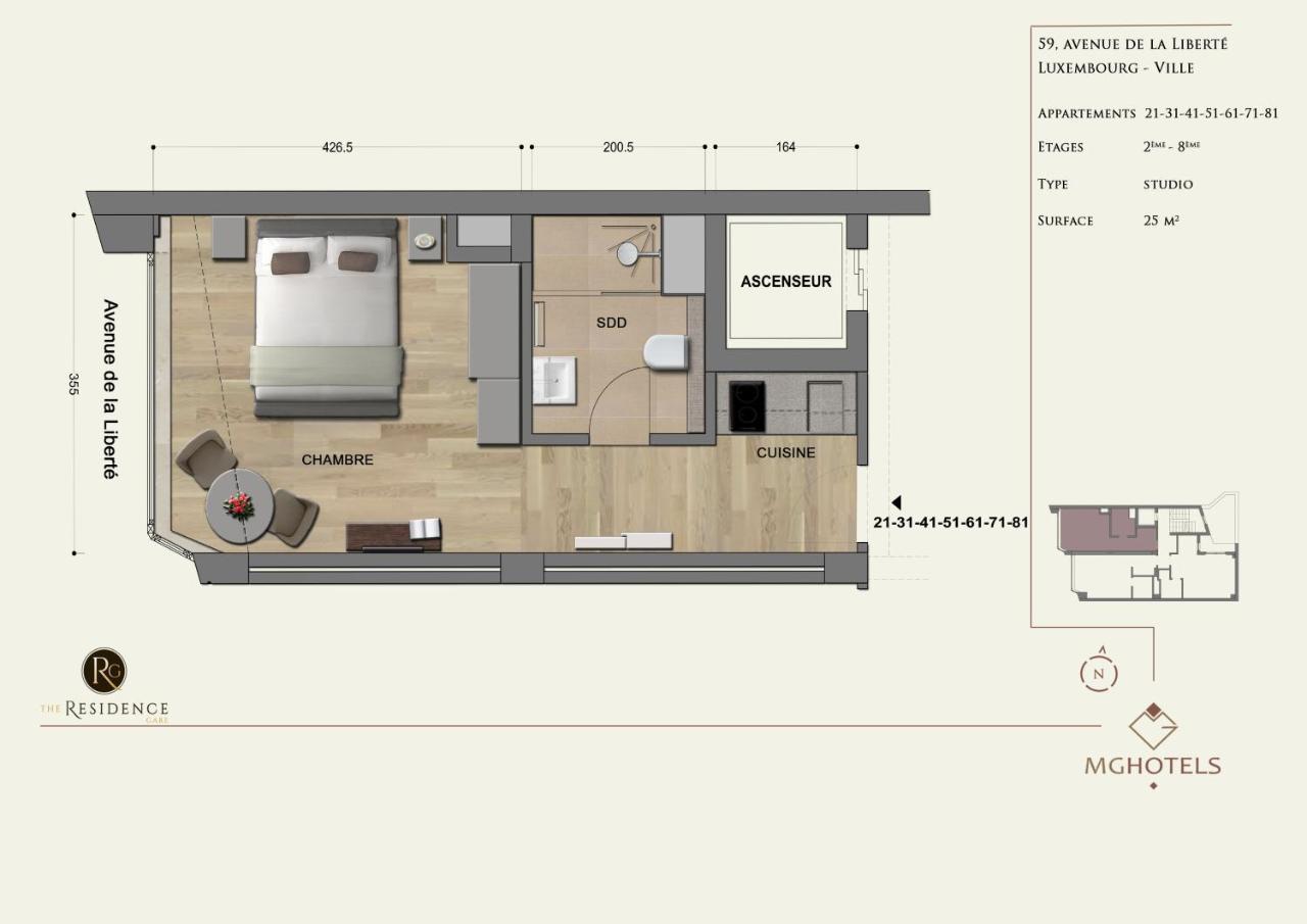 The Residence Gare ลักเซมเบิร์ก ภายนอก รูปภาพ